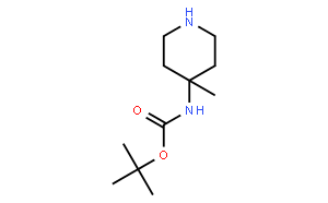 tert-butyl (4-methylpiperidin-4-yl)carbamate