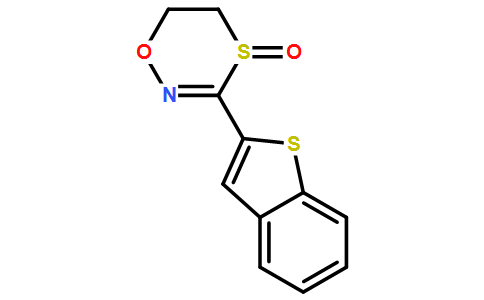 3-苯并[b]噻吩-2-基-5,6-二氢-1,4,2-噁噻嗪 4-氧化物
