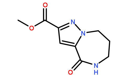 methyl 4-oxo-5,6,7,8-tetrahydropyrazolo[1,5-a][1,4]diazepine-2-carboxylate