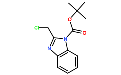 tert-Butyl 2-(chloromethyl)-1H-benzo[d]imidazole-1-carboxylate