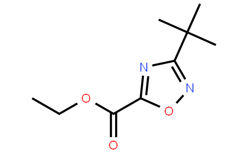 ETHYL 3-TERT-BUTYL-1,2,4-OXADIAZOLE-5-CARBOXYLATE