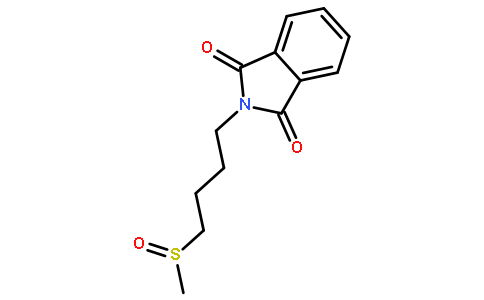 2-(4-(Methylsulfinyl)butyl)isoindoline-1,3-dione