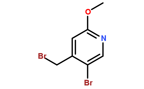 5-bromo-4-(bromomethyl)-2-methoxypyridine