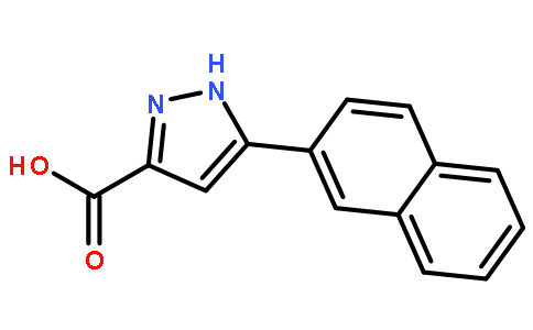 5-(Naphthalen-2-yl)-1H-pyrazole-3-carboxylic acid
