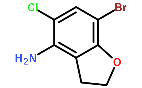 7-bromo-5-chloro-2,3-dihydrobenzofuran-4-amine