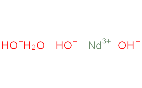 Neodymium hydroxide hydrate