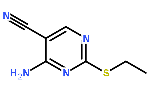2-硫乙基-4-氨基-5-氰基嘧啶