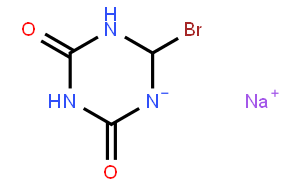 n-bromoisocyanuric acid monosodium salt