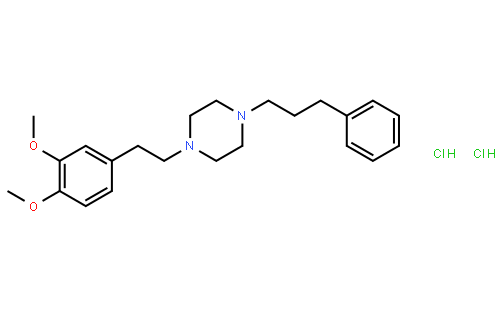 1-(3,4-Dimethoxyphenethyl)-4-(3-phenylpropyl)piperazine dihydrochloride
