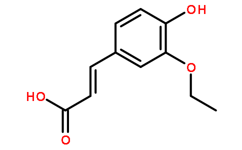 (E)-3-(3-ethoxy-4-hydroxyphenyl)acrylic acid