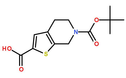 6-(tert-Butoxycarbonyl)-4,5,6,7-tetrahydrothieno[2,3-c]pyridine-2-carboxylic acid