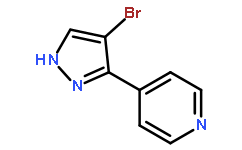 4-(4-溴-1H-吡唑-3-基)吡啶