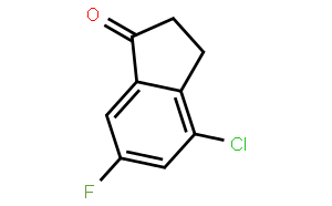 4-chloro-6-fluoro-2,3-dihydroinden-1-one