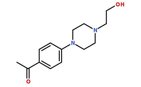 1-(4-(4-(2-羟基乙基)哌嗪-1-基)苯基)乙酮