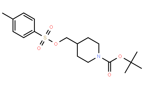 1-N-BOC-4-(4-甲基苯磺酰氧甲基)哌啶