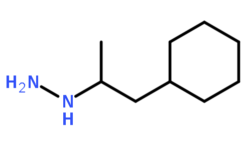 1-cyclohexylpropan-2-ylhydrazine