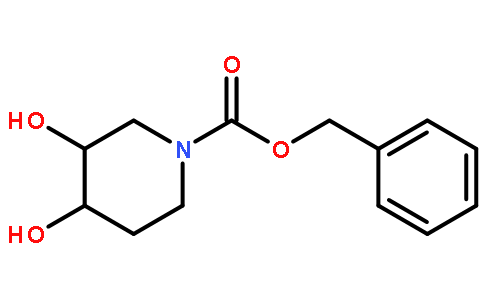 (3R,4R)-rel-Benzyl 3,4-dihydroxypiperidine-1-carboxylate