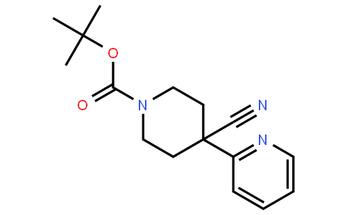 4-氰基-4-(吡啶-2-基)哌啶-1-羧酸叔丁酯
