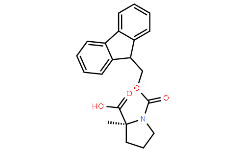 (S)-1-(((9H-Fluoren-9-yl)methoxy)carbonyl)-2-methylpyrrolidine-2-carboxylic acid