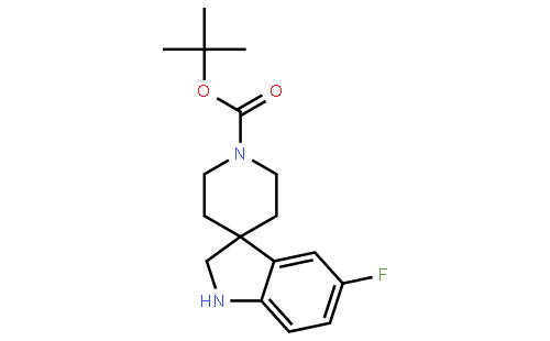tert-Butyl 5-fluorospiro[indoline-3,4'-piperidine]-1'-carboxylate