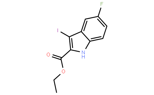 Ethyl 5-fluoro-3-iodo-1H-indole-2-carboxylate