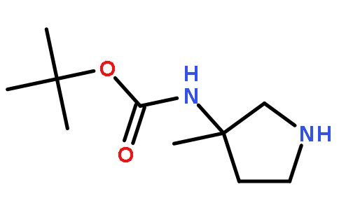 Carbamic acid, (3-methyl-3-pyrrolidinyl)-, 1,1-dimethylethyl ester,(+)- (9CI)
