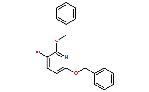 2,6-Bis(benzyloxy)-3-bromopyridine
