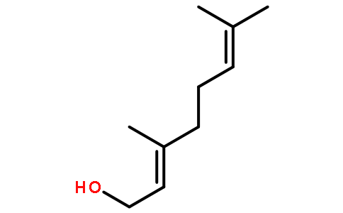 香叶醇结构式