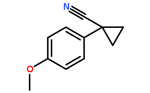 1-(4-Methoxyphenyl)cyclopropanecarbonitrile
