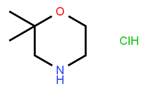 MORPHOLINE,2,2-DIMETHYL-,HYDROCHLORIDE (1:1)-