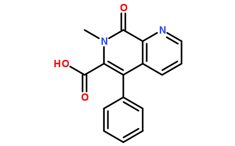 7-Methyl-8-oxo-5-phenyl-7,8-dihydro-1,7-naphthyridine-6-carboxylic acid