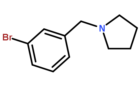 1-(3-Bromobenzyl)pyrrolidine