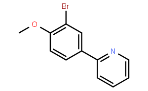 2-(3-溴-4-甲氧基苯在)吡啶