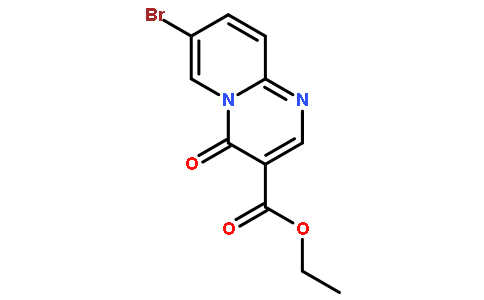 ETHYL 7-BROMO-4-OXO-PYRIDO[1,2-A]PYRIMIDINE-3-CARBOXYLATE