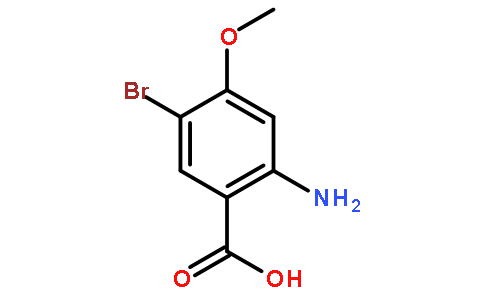 2-Amino-5-bromo-4-methoxy benzoic acid