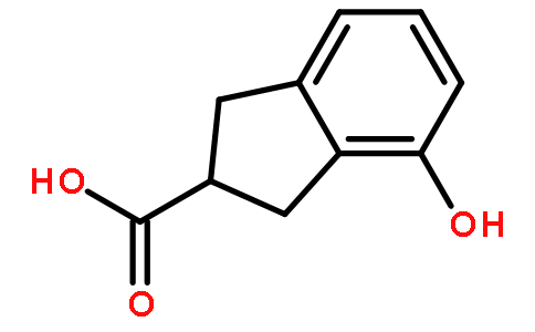 4-Hydroxy-2,3-dihydro-1H-indene-2-carboxylic acid