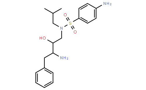 4-氨基-N-(2R,3S)-3-氨基-2-羟基-4-苯丁基-N-异丁基苯磺酰胺