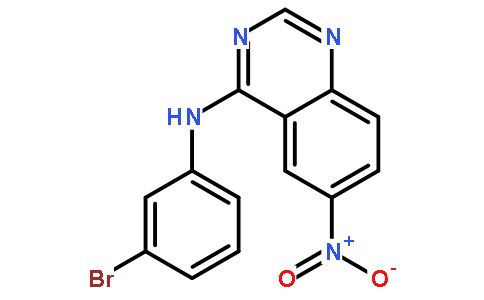(3-溴苯基)-(6-硝基喹唑啉-4-基)胺