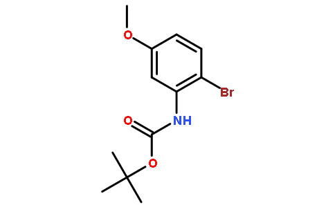 tert-butyl 2-bromo-5-methoxyphenylcarbamate