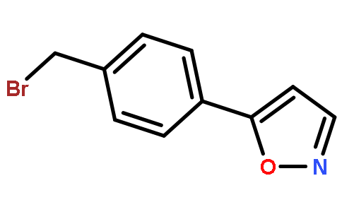 5-(4-(bromomethyl)phenyl)isoxazole