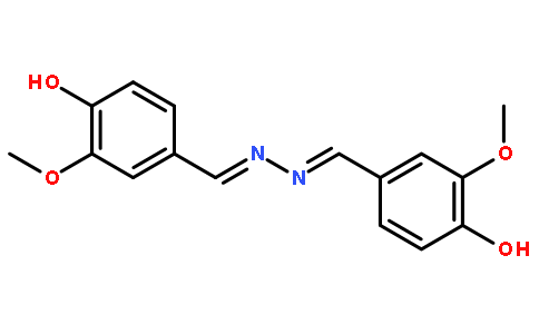 4,4'-((1E,1'E)-Hydrazine-1,2-diylidenebis(methanylylidene))bis(2-methoxyphenol)
