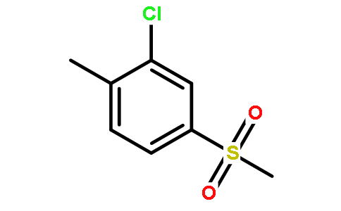 2-Chloro-1-methyl-4-(methylsulfonyl)benzene