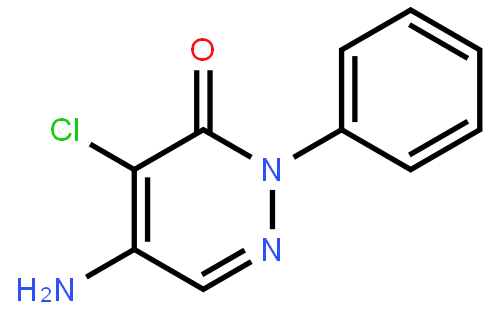 1-苯基-4-氨基-5-氯-6-哒酮