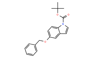 5-(苄氧基)-1H-吲哚-1-羧酸叔丁酯