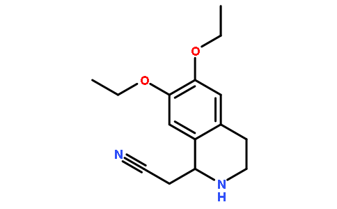 6,7-DIETHOXY-1,2,3,4-TETRAHYDRO-1-ISOQUINOLINE ACETONITRILE