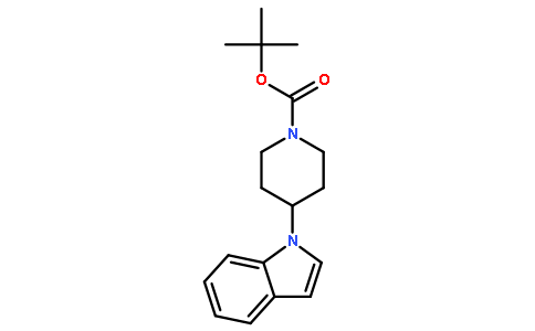 4-(1H-吲哚-1-基)哌啶-1-羧酸叔丁酯
