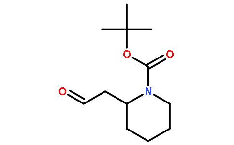 tert-butyl 2-(formylmethyl)piperidine-1-carboxylate