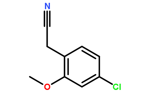 2-(4-Chloro-2-methoxyphenyl)acetonitrile