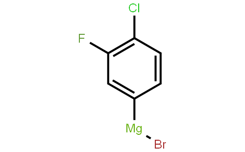 4-Chloro-3-fluorophenylmagnesium bromide, 0.5 M solution in THF, SpcSeal