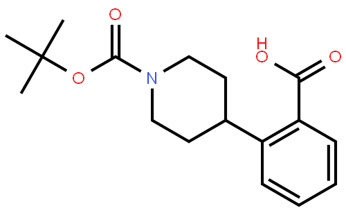 2-(1-(tert-Butoxycarbonyl)piperidin-4-yl)benzoic acid
